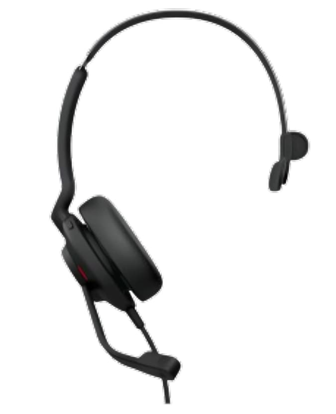 Jabra Evolve2 30 SE USB C/A MS Mono Casque Avec fil À la main Bureau/Centre d'appels USB Type-C / USB Type-A Noir