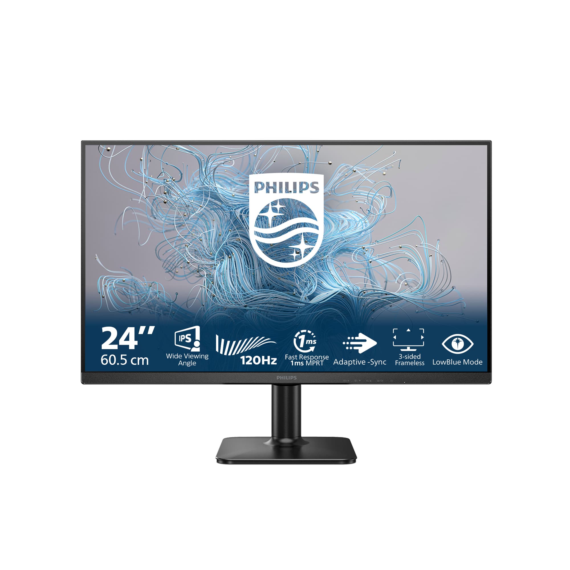 Philips 1000 series 24E2N1110/00 écran plat de PC 60,5 cm (23.8") 1920 x 1080 pixels Full HD LCD Noir