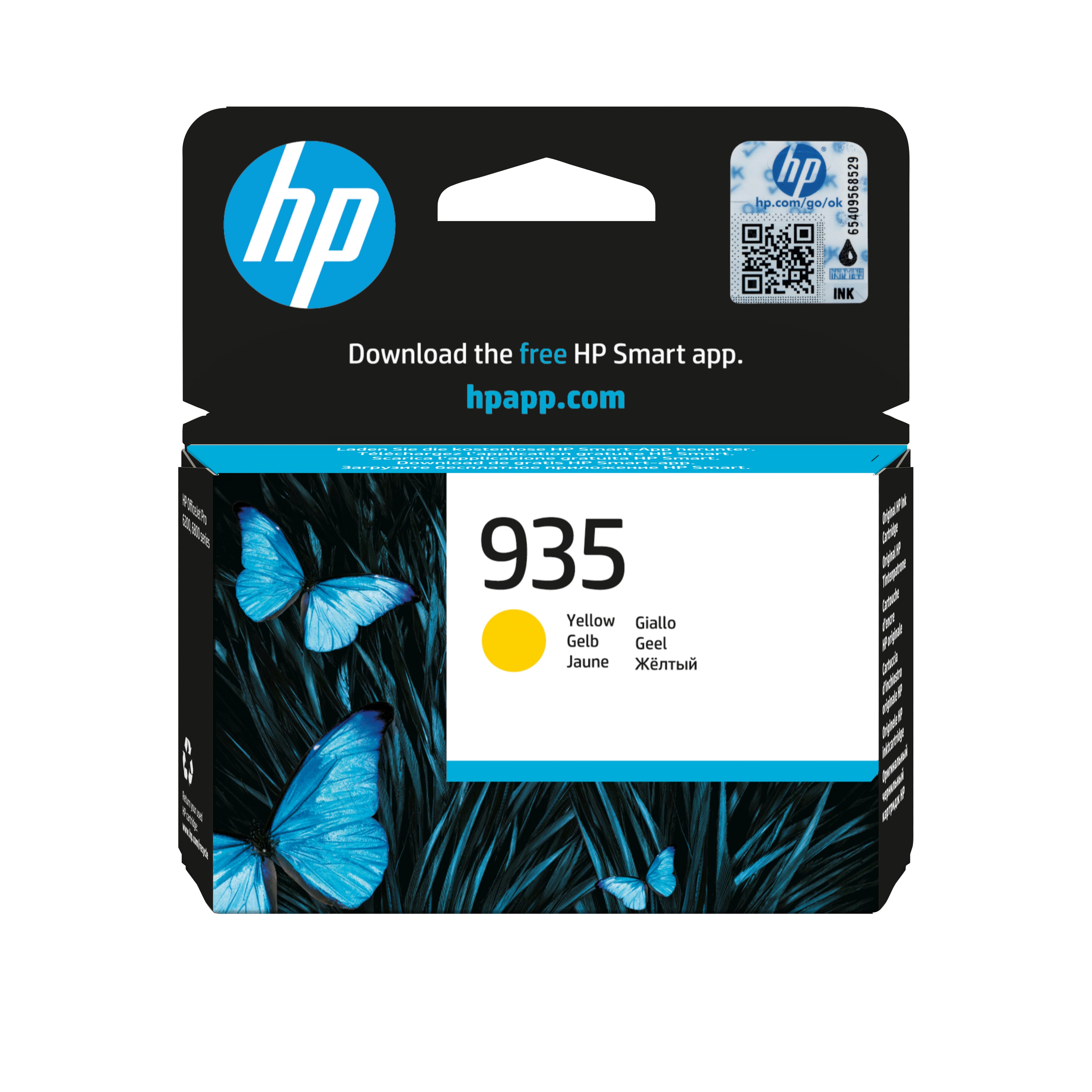 HP 935 cartouche d'encre jaune authentique