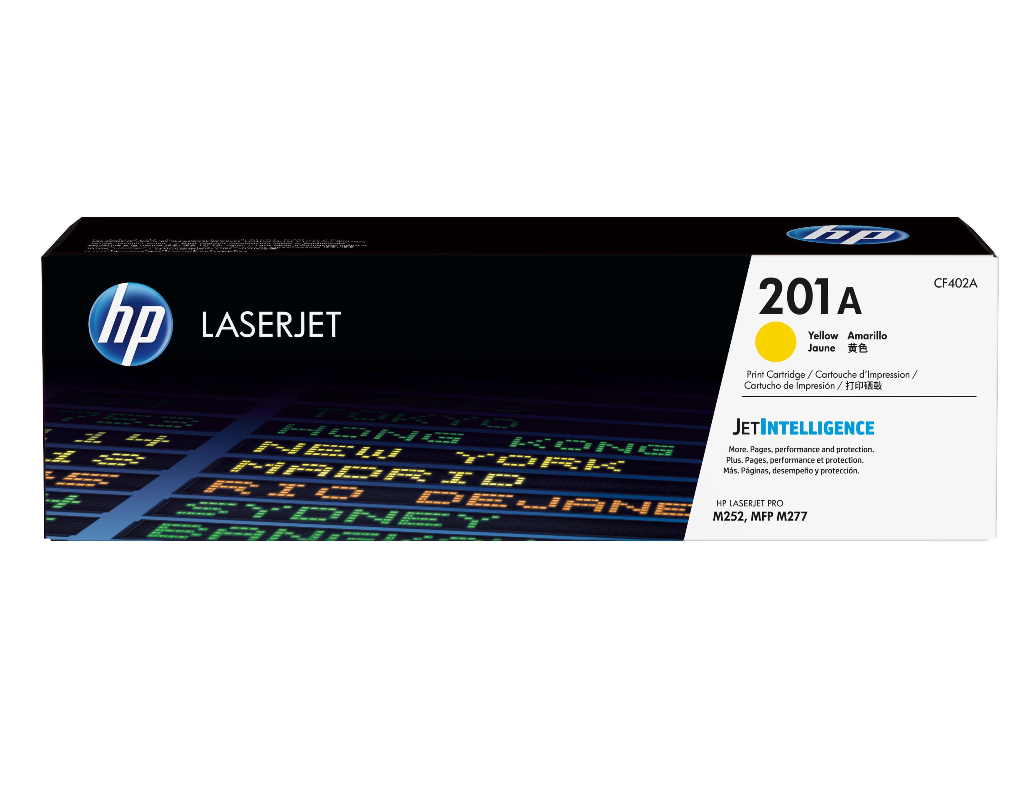 HP 201A toner LaserJet Jaune authentique