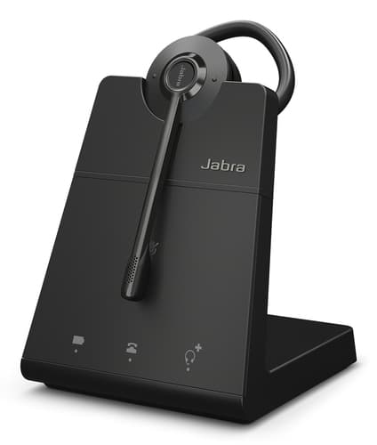 Jabra Engage 45 SE Casque Sans fil Crochets auriculaires, Arceau Bureau/Centre d'appels Noir