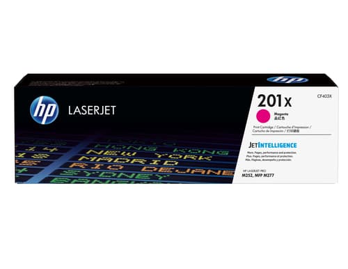 HP 201X toner LaserJet Magenta grande capacité authentique