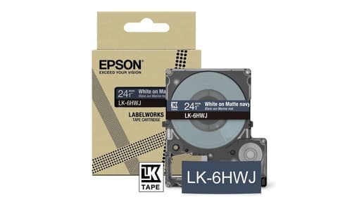 Epson LK-5HWJ Marine, Blanc