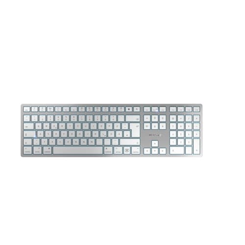 CHERRY KW 9100 SLIM FOR MAC clavier Universel USB + Bluetooth QWERTZ Allemand Argent