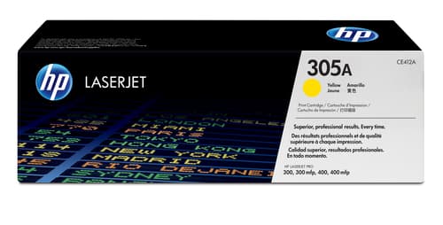 HP 305A toner LaserJet jaune authentique