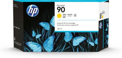 HP DesignJet 90 cartouche d'encre jaune, 400 ml