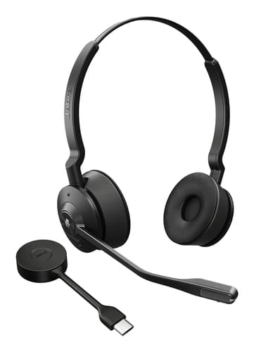 Jabra Engage 55 SE Casque Sans fil Arceau Bureau/Centre d'appels Noir