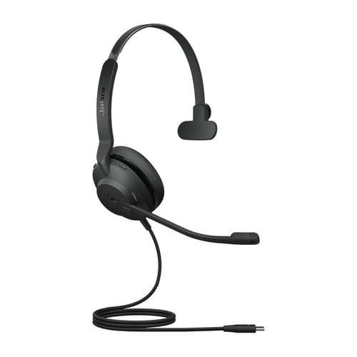 Jabra Evolve2 30 SE Casque Avec fil Arceau Bureau/Centre d'appels USB Type-C Noir