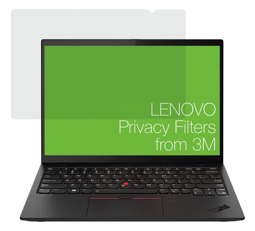 Lenovo 4XJ1D34301 filtre anti-reflets pour écran et filtre de confidentialité 33 cm (13") Netbook Filtre de confidentialité sans bords pour ordinateur