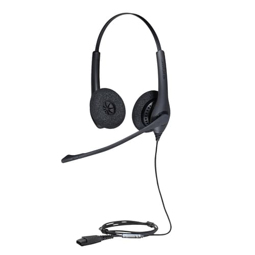 Jabra Biz 1500 Casque Avec fil Arceau Bureau/Centre d'appels Bluetooth Noir