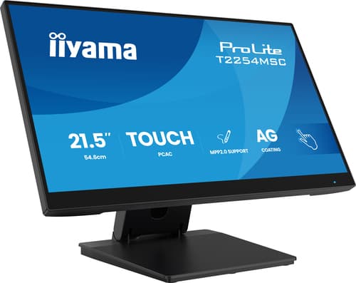 iiyama T2254MSC-B2AG écran plat de PC 54,6 cm (21.5") 1920 x 1080 pixels Full HD LED Écran tactile Noir