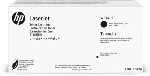 HP Cartouche de toner noire Contract LaserJet authentique W2140ZC
