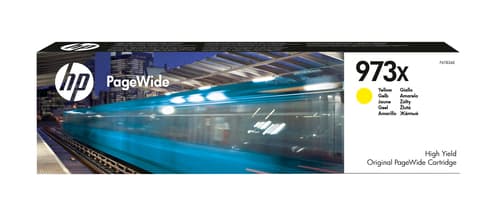 HP 973X cartouche PageWide Jaune grande capacité authentique