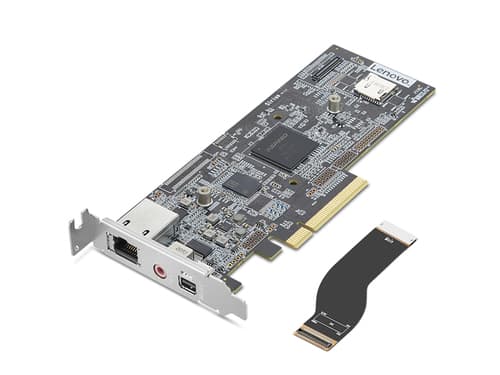 Lenovo 4XH1Q40654 carte et adaptateur d'interfaces Interne Mini DisplayPort, RJ-45