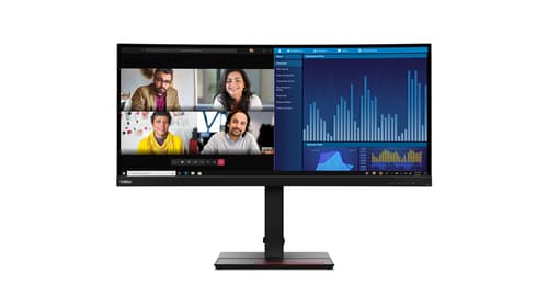 Lenovo ThinkVision P34w-20 écran plat de PC 86,7 cm (34.1") 3440 x 1440 pixels Wide Quad HD LED Noir