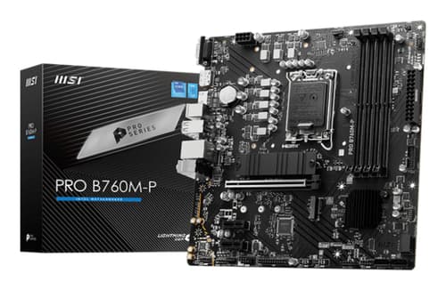 MSI PRO B760M-P carte mère Intel B760 LGA 1700 micro ATX