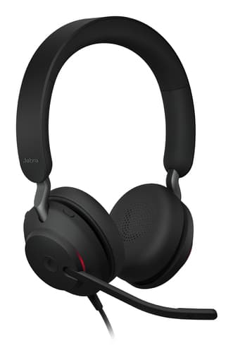Jabra Evolve2 40 SE Casque Avec fil Arceau Appels/Musique USB Type-C / USB Type-A Noir