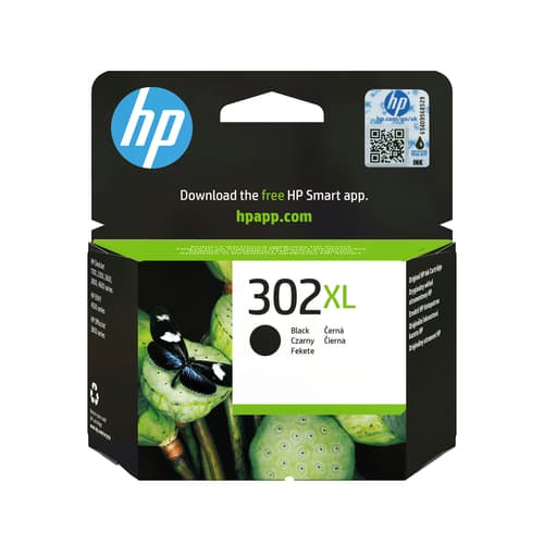 HP 302XL Cartouche d’encre noire grande capacité authentique