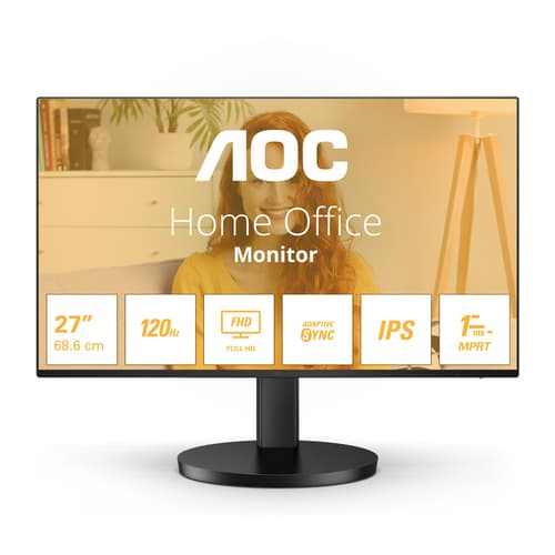 AOC B3 27B3HA2 écran plat de PC 68,6 cm (27") 1920 x 1080 pixels Full HD LED Noir