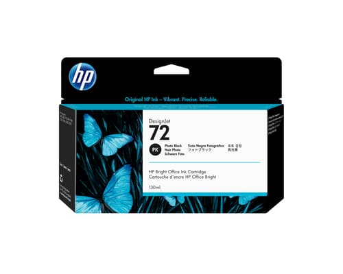HP 72 cartouche d'encre noir photo 130 ml