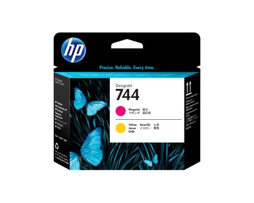 HP Tête d'impression DesignJet 744 magenta/jaune