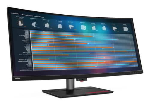 Lenovo ThinkVision P40w-20 écran plat de PC 100,8 cm (39.7") 5120 x 2160 pixels 5K Ultra HD LED Noir