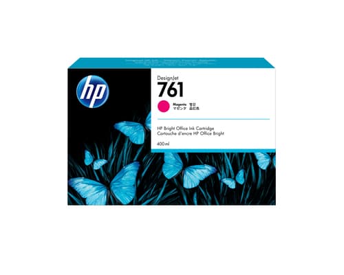 HP 761 cartouche d'encre DesignJet magenta, 400 ml